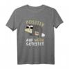 Positiv auf müde getestet - Lustiges Faultier Schlafshirt für Damen, Herren & Kinder als Geschenk für entspannte Nächte, Fasching & Weihnachten