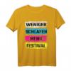 Weniger Schlaf, mehr Festival - Sommer T-Shirts für Raver, DJs und Musikliebhaber