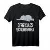 Offizielles Schlafshirt Pyjama Nachthemd mit Elefanten - Lustiges Geschenk für Langschläfer, Morgenmuffel & Nachteulen