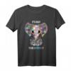 Es ist Ok, ein bisschen anders zu sein - Elefant Autismus T-Shirt für Bewusstsein, Unterstützung & Akzeptanz