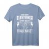 Herren Elektroinstallateur T-Shirt – Lustiges Design für Elektriker, Azubis & Meister, Perfektes Geschenk zum Geburtstag & Weihnachten