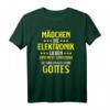 Elektriker Geschenk Gottes Elektroniker T-Shirt – Perfektes Geschenk für Elektroniker und Elektriker mit lustigem Spruch