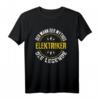 Elektriker der Mann die Legende Elektroniker lustiges Spruch T-Shirt – Perfektes Geschenk für Handwerker, Kollegen & Elektriker zum Geburtstag & Weihnachten