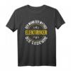Elektriker der Mann die Legende Elektroniker lustiges Spruch T-Shirt – Perfektes Geschenk für Handwerker, Kollegen & Elektriker zum Geburtstag & Weihnachten
