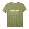 Elektriker Definition Handwerker Geschenk Elektromeister T-Shirt - Praktisches Berufs- und Geschenkshirt für Elektriker