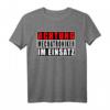 Achtung Mechatroniker Im Einsatz Lustiges Sprüche T-Shirt – Humorvolles Technik T-Shirt für Arbeit & Freizeit