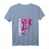 Damen Techno Rave Festival T-Shirt mit V-Ausschnitt – Perfekt für elektronische Musik, Clubs & Festivals