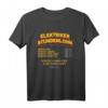 ELEKTRIKER STUNDENLOHN T-Shirt - Lustiges Geschenk für Elektriker, Elektroinstallateure & Heimwerker für die Baustelle
