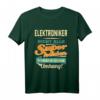 Superhelden Umhang - Beruf Elektroniker T-Shirt – Lustiges Geschenk für Elektroniker zum Geburtstag & Weihnachten