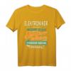 Superhelden Umhang - Beruf Elektroniker T-Shirt – Lustiges Geschenk für Elektroniker zum Geburtstag & Weihnachten