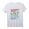 Elektriker Strom Handwerker Elektrizität Steckdose Geschenk T-Shirt – Perfektes Geschenk für Elektriker, Handwerker & Fans zu Weihnachten, Geburtstag oder Jubiläum