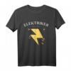 Elektriker Original Elektroniker Stromkreis T-Shirt - Perfektes Geschenk für Elektrikermeister, Azubis und auf Baustellen