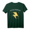 Elektriker Original Elektroniker Stromkreis T-Shirt - Perfektes Geschenk für Elektrikermeister, Azubis und auf Baustellen
