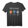 Proton Elektron Neutron Physik Student T-Shirt – Lustiges Wissenschafts-Design für Physiker und Studierende