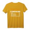 Elektriker Stundenlohn Elektrotechniker T-Shirt – Lustiges Design für Elektrohandwerker & Elektrotechniker