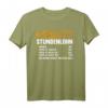 Elektriker Stundenlohn Elektrotechniker T-Shirt – Lustiges Design für Elektrohandwerker & Elektrotechniker