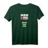 Batteriearm müde Mama von zwei volle Energie Jungen T-Shirt – Lustiges Geschenk für Mütter mit Zwillingen oder zwei Söhnen