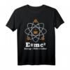 Energie = Milch x Kaffee 2 T-Shirt – Lustiges Science-Design für Kaffee-Liebhaber, Studenten und Wissenschaftfans, ideales Geschenk zu Geburtstag & Weihnachten