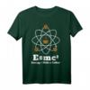 Energie = Milch x Kaffee 2 T-Shirt – Lustiges Science-Design für Kaffee-Liebhaber, Studenten und Wissenschaftfans, ideales Geschenk zu Geburtstag & Weihnachten
