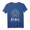 Energie = Milch x Kaffee 2 T-Shirt – Lustiges Science-Design für Kaffee-Liebhaber, Studenten und Wissenschaftfans, ideales Geschenk zu Geburtstag & Weihnachten
