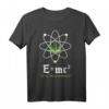Relativitätstheorie: Energie = Weed Cannabis Kiffen Trippy T-Shirt – Perfekt für Rasta, Festivals & Geschenke