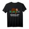 Faultier Energie Schlafen Akku T-Shirt – Lustiges Tiermotiv für Faultierliebhaber, Faulpelze & Entspannungsfans als Geschenk zu Weihnachten & Geburtstag