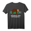 Faultier Energie Schlafen Akku T-Shirt – Lustiges Tiermotiv für Faultierliebhaber, Faulpelze & Entspannungsfans als Geschenk zu Weihnachten & Geburtstag