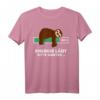 Faultier Energie Schlafen Akku T-Shirt – Lustiges Tiermotiv für Faultierliebhaber, Faulpelze & Entspannungsfans als Geschenk zu Weihnachten & Geburtstag