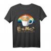 E = MC2 Energie = Milch x Kaffee 2 - Lustiges mathematisches T-Shirt für Wissenschafts- und Kaffeeliebhaber