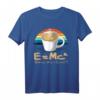E = MC2 Energie = Milch x Kaffee 2 - Lustiges mathematisches T-Shirt für Wissenschafts- und Kaffeeliebhaber