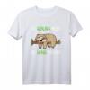 Ich Schlafe nicht Ich Spare Energie - Lustiges Faultier Spruch T-Shirt für Männer, Frauen, Jungen & Mädchen, Unisex Kurzarm