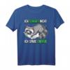 Ich Schlafe Nicht Ich Spare Energie T-Shirt – Lustiges Geschenk zum HapOwl für Morgenmuffel, Langschläfer & Waschbär Liebhaber