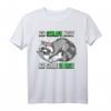 Ich Schlafe Nicht Ich Spare Energie T-Shirt – Lustiges Geschenk zum HapOwl für Morgenmuffel, Langschläfer & Waschbär Liebhaber