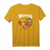 Danke buntes Herz Mama mit Positiv Energie Herz T-Shirt – Perfektes Geschenk für Muttertag, Weihnachten und Liebesbekundungen