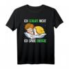 Ich Schlafe Nicht Ich Spare Energie T-Shirt – Lustiges Geburtstagsgeschenk zum 40. für Morgenmuffel und Langschläfer