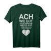 Ach wie gut dass niemand weiß auf wen und was ich alles - Lustiges Statement-T-Shirt gegen negative Energien, perfekt als Geschenk für Selbstbewusste zu Geburtstag & Weihnachten