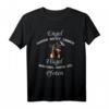 Malinois Hund Engel Flügel Pfoten T-Shirt – Lustiges Geschenk für Hundeliebhaber und Fans