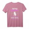 Papas Mädchen Engel Partnerlook Tochter Papa Vatertag T-Shirt - Persönliches Geschenk für Vater und Tochter, ideal zu Weihnachten, Geburtstag & Vatertag