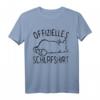 Offizielles Katzen Schlafshirt - Lustiges Schlaf T-Shirt für Katzenliebhaber, Langschläfer & Morgenmuffel
