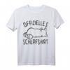 Offizielles Katzen Schlafshirt - Lustiges Schlaf T-Shirt für Katzenliebhaber, Langschläfer & Morgenmuffel