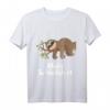 Pyjama Nachthemd Langschläfer Faultier Schlafanzug - Lustiges Schlaf-Design für Damen, Herren und Kinder als Geschenkidee
