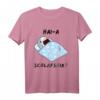 Lustiges Hai Schlafshirt - Witziger Pyjama & Nachthemd für Langschläfer, Morgenmuffel & Nachteulen, Perfektes Geschenk für Damen und Herren