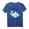 Lustiges Hai Schlafshirt - Witziger Pyjama & Nachthemd für Langschläfer, Morgenmuffel & Nachteulen, Perfektes Geschenk für Damen und Herren