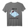 Lustiges Hai Schlafshirt - Witziger Pyjama & Nachthemd für Langschläfer, Morgenmuffel & Nachteulen, Perfektes Geschenk für Damen und Herren