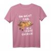 Morgenmuffel Chill Schlafhemd für Mitarbeiter - Lustiges Faultier T-Shirt für Büro, Faulenzer und Entspannung