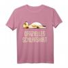 Offizielles Schlafshirt Pyjama Nachthemd mit Hund Motiv – Lustiges Geschenk für Langschläfer, Morgenmuffel & Nachteulen, Damen und Herren