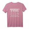 Wissenschaft Ist Rational Außer Quantenphysik T-Shirt für Physiker und Physik-Studenten – Lustiger Spruch für Wissenschaftler