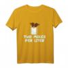 Two Moles Per Liter Wissenschaft T-Shirt für Chemiker, Physiker & Wissenschaftler – Perfekt für Schule, Uni & Geschenke
