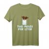 Two Moles Per Liter Wissenschaft T-Shirt für Chemiker, Physiker & Wissenschaftler – Perfekt für Schule, Uni & Geschenke