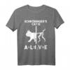 Schrödingers Katze - Tot UND lebendig - Physik-Nerd T-Shirt für Wissenschaftsliebhaber und Lehrer